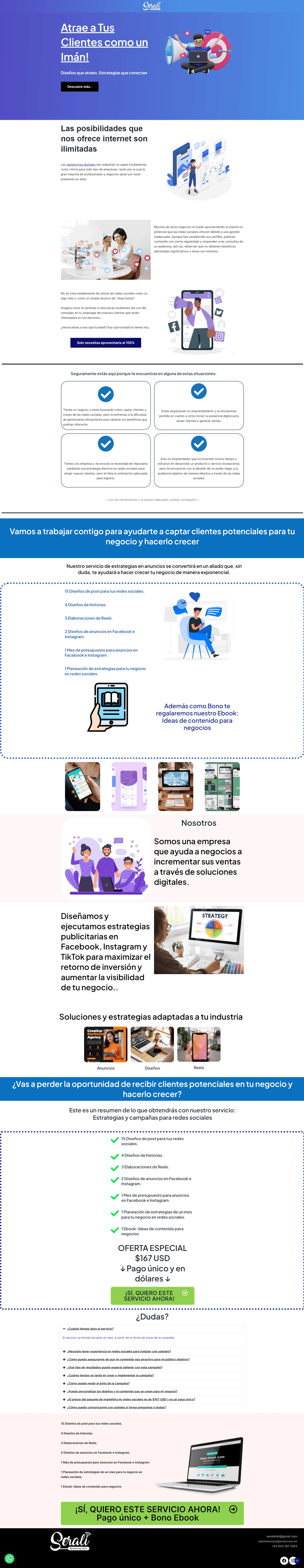 Landing page
